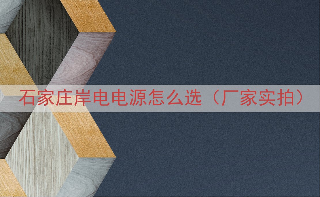 石家庄岸电电源怎么选（厂家实拍）